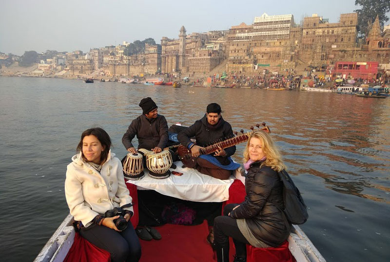 Evening Boat Ride with Instrumental Music