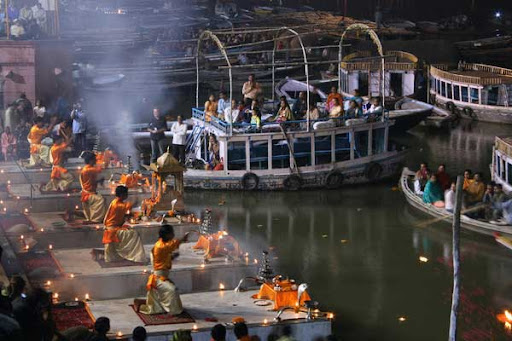 Evening Ganga Aarti By Boat